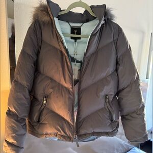 Ted Baker Charcoal Puffer Jacket